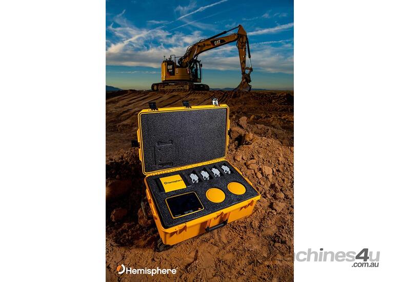 Hemisphere GNSS VR1000 Machine Control - Knuckle Boom Solution