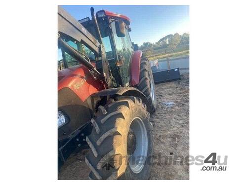 Used 2017 Case IH Farmall JX110 Cab FWA Tractor & A Trima X56 FEL/Loader