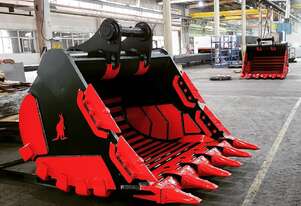 Roo Attachments Rock Bucket to Suit 50T Excavator