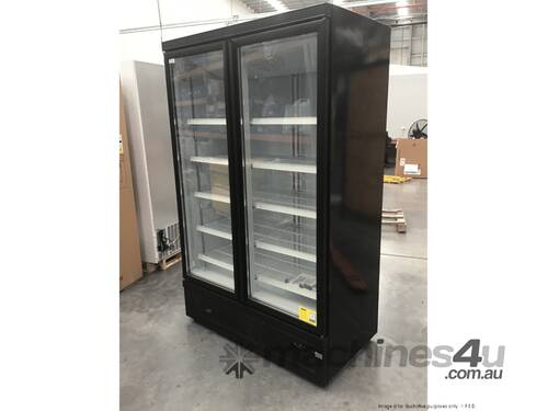 Double Door Supermarket Fridge - LG-1000BGBM