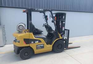 Used CAT 2.5T LPG Forklift - GP25N (Melbourne VIC)