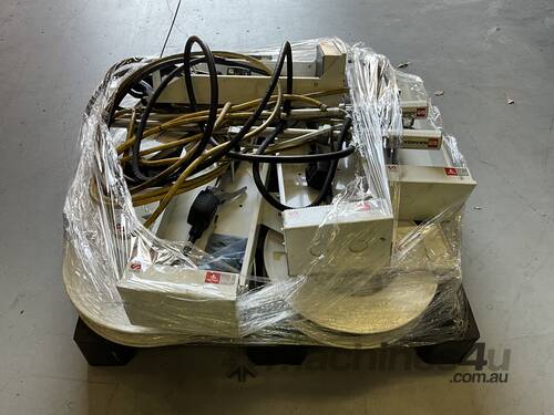 caption Pallet of AlemLube Air Pumps