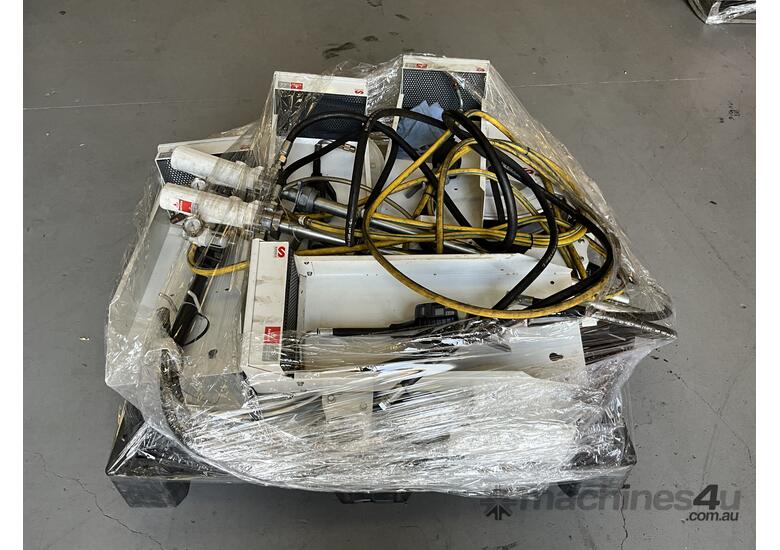 caption Pallet of AlemLube Air Pumps