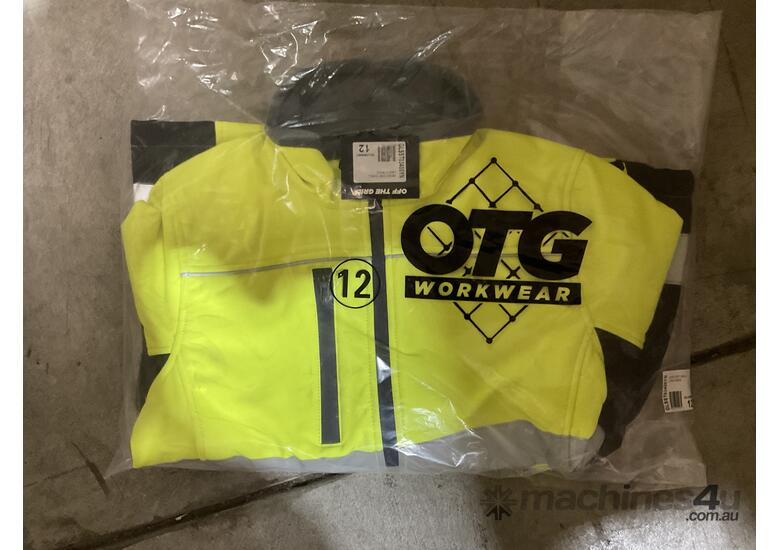 caption 3x Boxes OTG Soft Shell Yellow Jackets