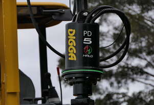 Digga PD5 unit - Planetary Drive unit with Hoses - 75mm square output drive - WA STOCK