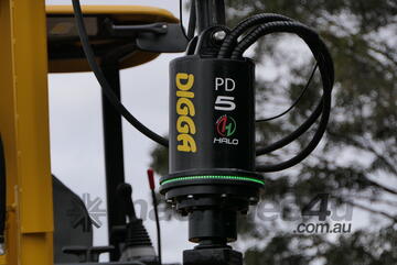 Digga PD5 unit - Planetary Drive unit with Hoses - 75mm square output drive - WA STOCK