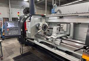 AJAX 610, 720, 800mm swing CNC Lathes opt. Live Tooling