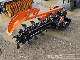Unused Captok Trencher to suit Mini Skidsteer Loader  - picture0' - Click to enlarge