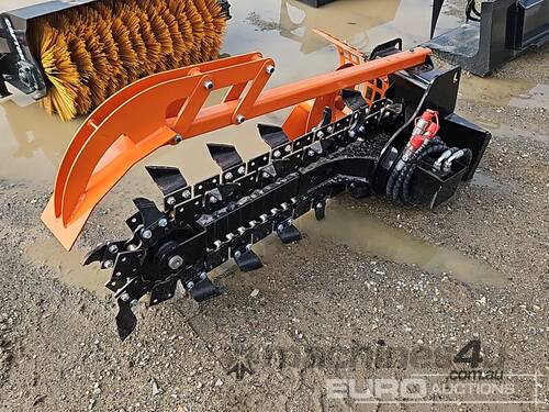 Unused Captok Trencher to suit Mini Skidsteer Loader 