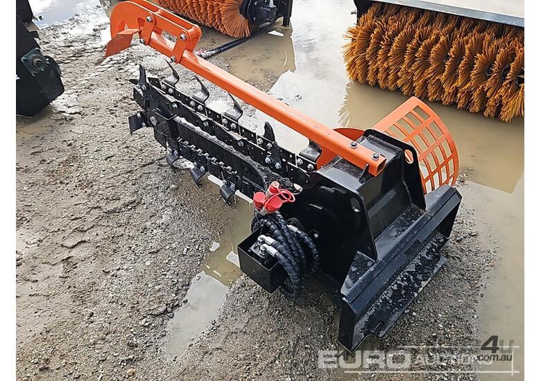 caption Unused Captok Trencher to suit Mini Skidsteer Loader