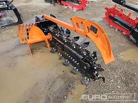 Unused Captok Trencher to suit Mini Skidsteer Loader  - picture2' - Click to enlarge