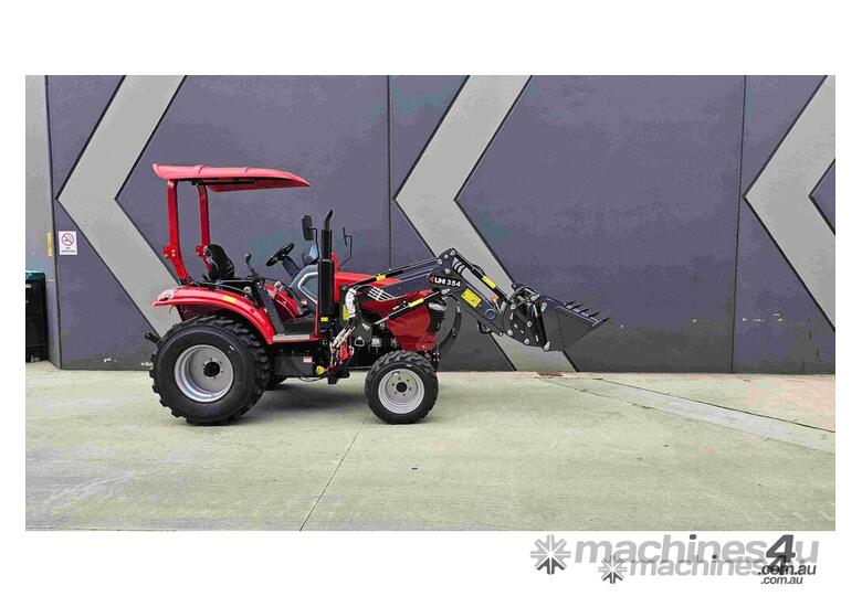 caption NOW, DO YOU NEED A TRACTOR (NEW UHI T354 TRACTOR WITH 7 ATTACHMENTS, WA ONLY)