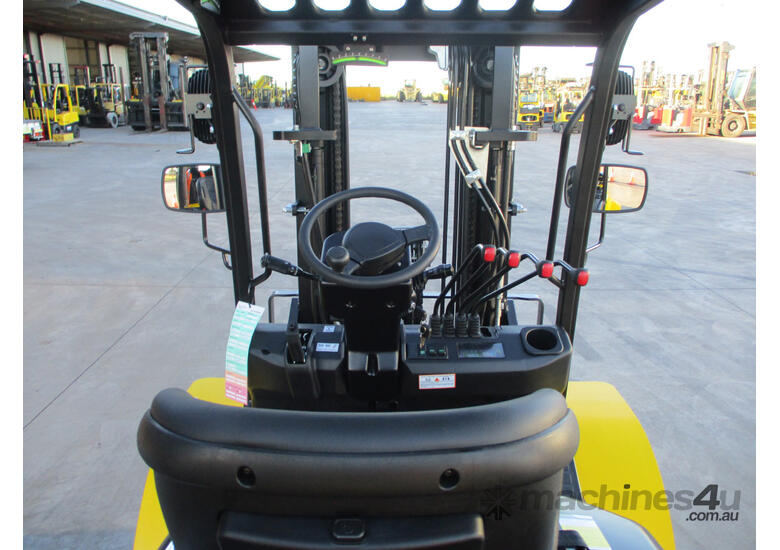 caption Liftsmart LS-RT25-35 Rough Terrain Forklifts