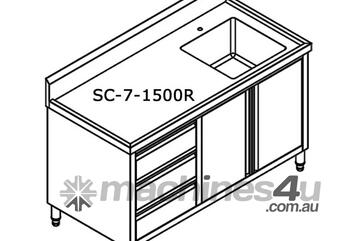 Sc 7 1500R H Cabinet With Right Sink
