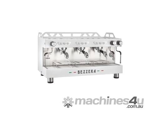 Bezzera Moda De 3 Group Espresso Machine White Modade3W