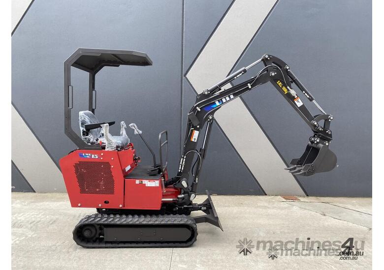 NEW UHI UME15P, 1.5 TON EXCAVATOR WITH 8 ATTACHMENTS (WA ONLY)