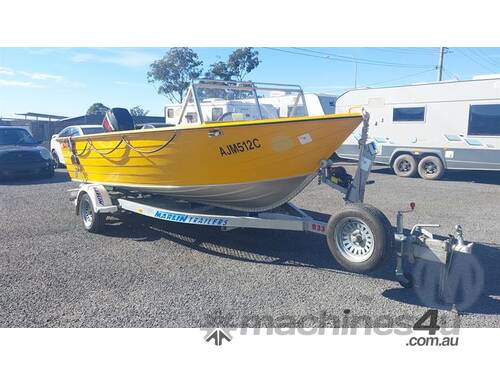 caption Custom Alloy Boat