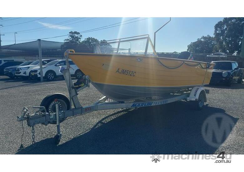 caption Custom Alloy Boat