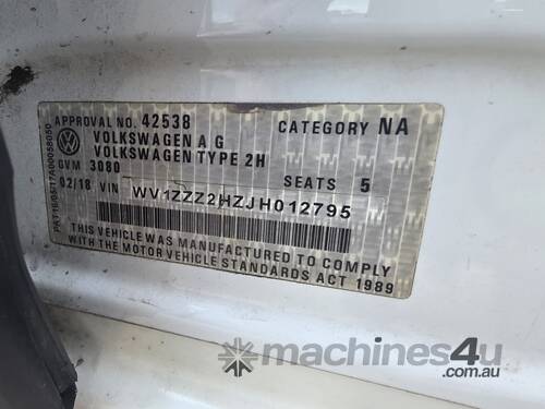 caption 2018 Volkswagen Amarok TDI550 Ultimate 4x4 Dual Cab Utility (Diesel) (Auto)***Repairs Required***