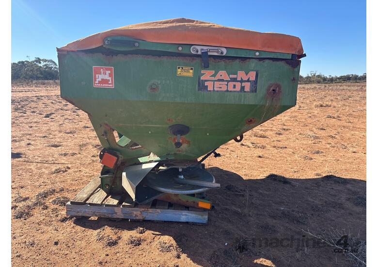 caption Amazone Fertiliser Spreader