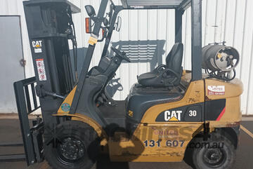   CAT 2.5T LPG Forklift - GP25N (Bunbury WA)