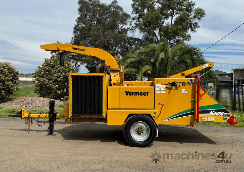 Vermeer BC1800XL Wood Chipper Forestry Equipment