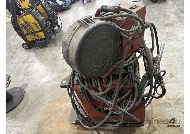 caption Lincoln Electric Mig Welder
