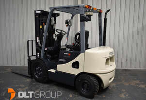 Used Crown CD25S-5 2.5 Tonne Diesel Forklift Sideshift & Fork Positioner NEW Pneumatic Tyres