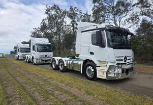 2022 Mercedes-Benz Actros 2646 B double rated , low klms , one owner