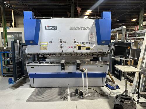 Yawei 110ton 7 axis Brake press 