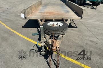 2005 Panton Hill Welding Tandem Axle Box Trailer