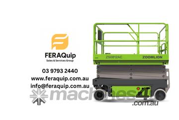 FERAQuip ZS0812AC-LI Scissor Lift ($107 per week) FINANCE AVAILABLE