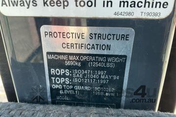 Hitachi ZX40U-3F Excavator (Rubber Tracked)