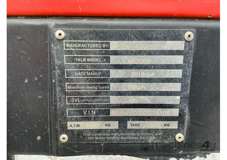 2018 Powerlink World MS2000 Light Tower