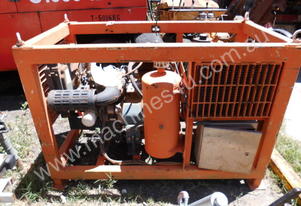 14hp diesel powered , radio remote hydraulic