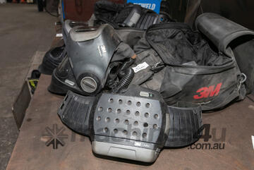 3M Welding Powered Air Purifying Respirator Masks with Bags