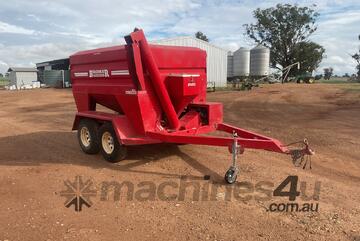 Bromar 50 bag feed cart.