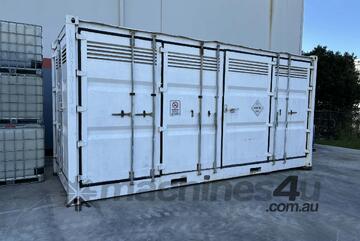 AS1940 Dangerous Goods Storage Container 20ft Bunded DG Unit (2 Available)