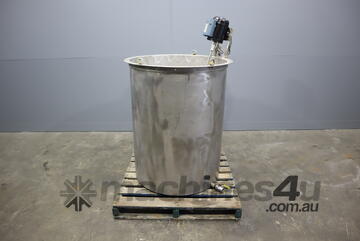 Stainless Steel Mixing Tank with Agitator 750L