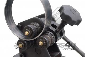 Manual Ring Rolling Machine RR-5G 25 x 3mm Flat Bar Capacity Bench Mount