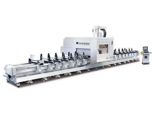 caption FOM AXEL 4 AXIS CNC Machining Centre / Router