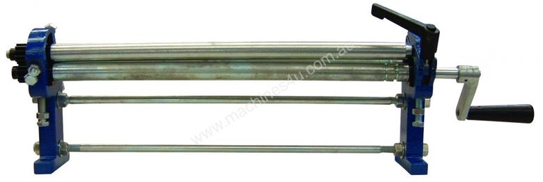 caption MANUAL SHEET METAL CURVING ROLLS-BENCH MOUNT