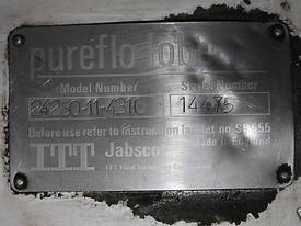 ITT Jabsco 3 inch Pureflo lobe pump - picture1' - Click to enlarge