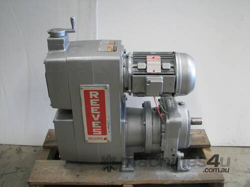 Geared Variable Speed Drive Electric Motor - 2.2kW