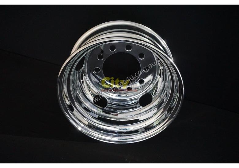 caption 10/225 6.75x17.5 Chrome Steel Rims