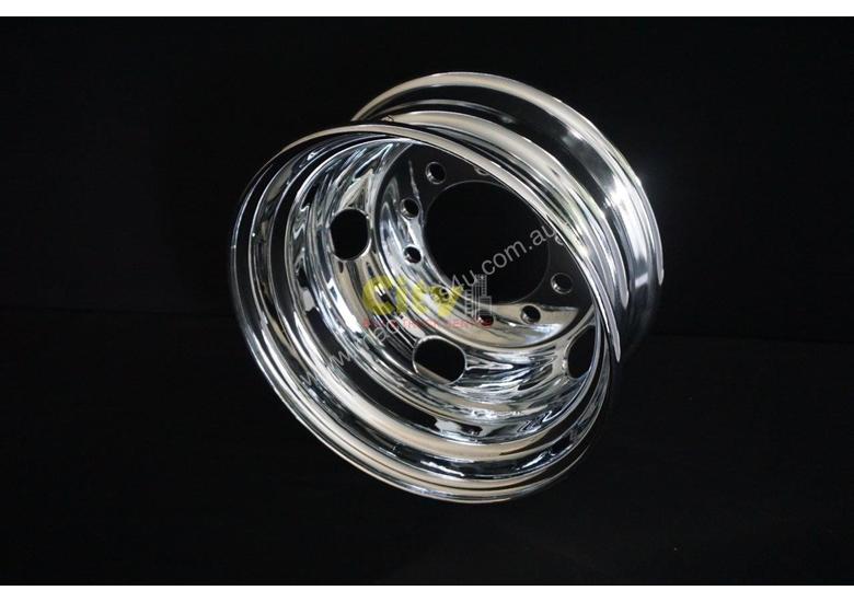 caption 10/225 6.75x17.5 Chrome Steel Rims