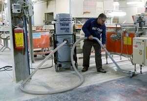 CLEANQUIP-Nilfisk T40W L100 IC 3 Phase Industrial Wet and Dry Vacuum