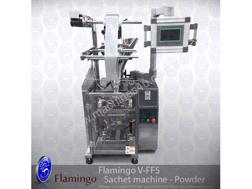 Flamingo V-FFS Sachet machine - Powder