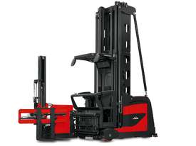 Linde K Series 011 Man-Up Electric Turret Trucks - picture0' - Click to enlarge