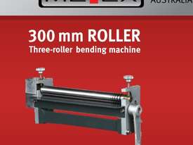 METEX 300mm Sheet Metal Roller - Sheetmetal Curving Machine Pinch Rolls Rolling - picture0' - Click to enlarge